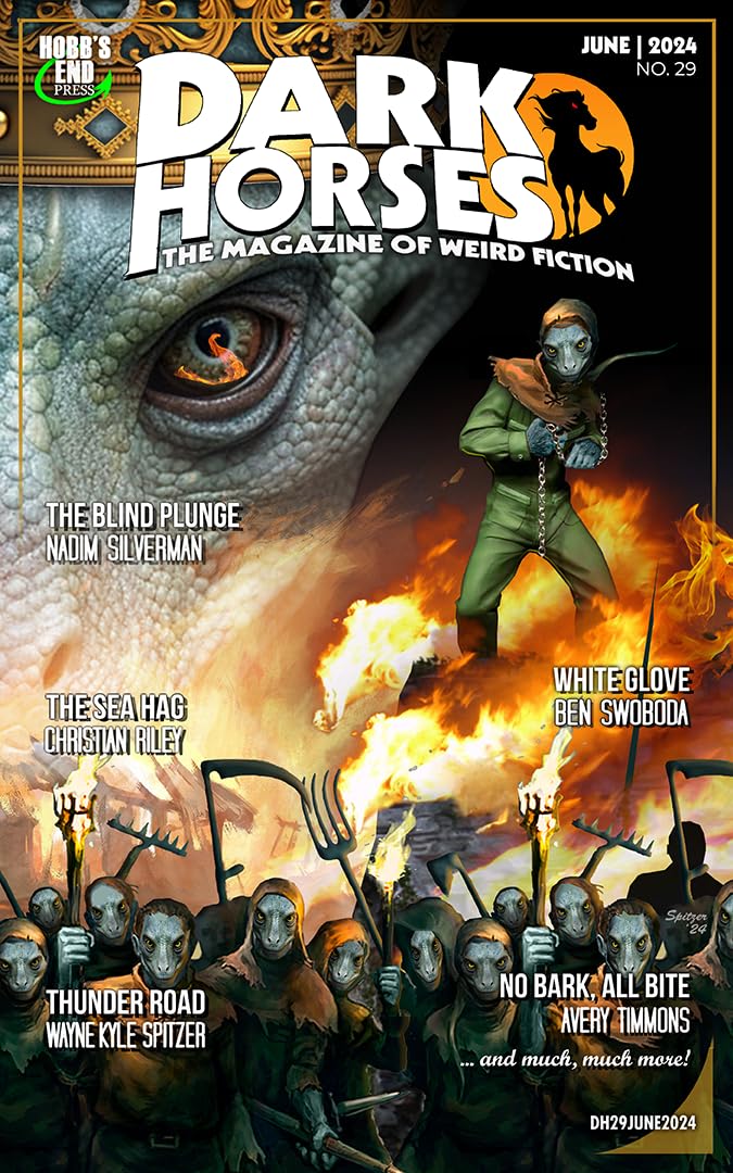 Cover of Dark Horses: The Magazine of Weird Fiction, June 2024