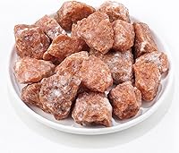 Vista 2 de Cristales en bruto de piedra solar, cristales curativos grandes de 1.25-2.0", piedras naturales ásperas, cristal para volteo, cabujones, rocas