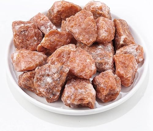 Miniatura 2 de Cristales en bruto de piedra solar, cristales curativos grandes de 1.25-2.0", piedras naturales ásperas, cristal para volteo, cabujones, rocas de