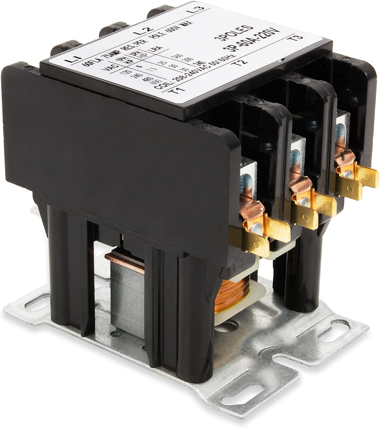 Replace C360B 60 Amp 3 Pole Contactor 240V Coil