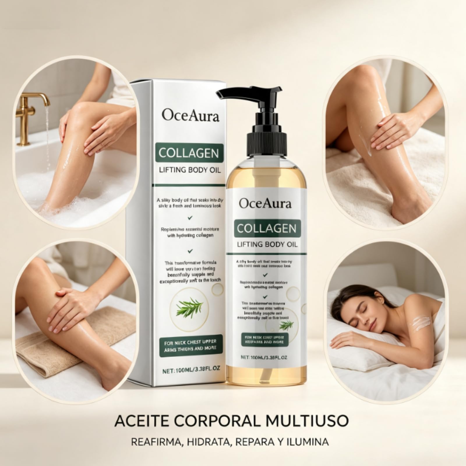 Oce Aura Collagen Lifting Body Oil Original