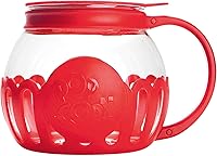 Vista 12 de Ecolution - Palomitero MicroPop patentado para microondas con vidrio seguro para temperatura, tapa 3 en 1 mide granos y derrite mantequilla, hecho