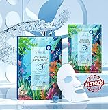 Collagen Face Sheet Mask, Set of 10 - Hydrating Beauty Skincare with Hyaluronic Acid for Women and Men - Moisturising Anti Aging Facial Treatment - Ideal for Sensitive Skin - Image 5