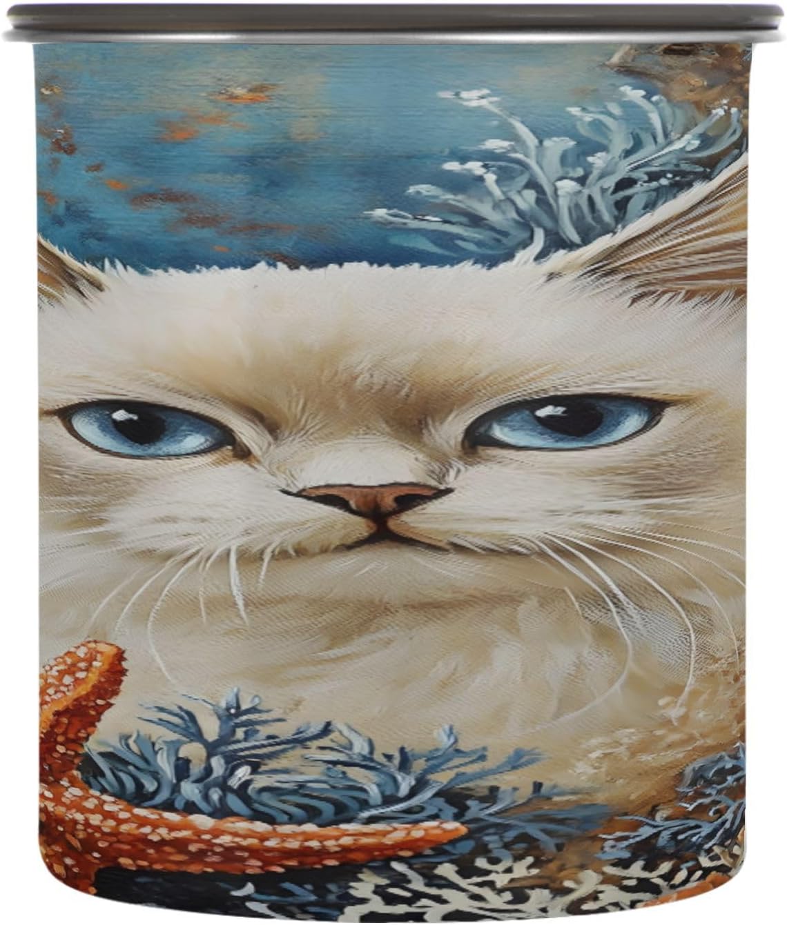 Almacenador de Alimentos ALAZA 17 oz Acero Inoxidable Blanco