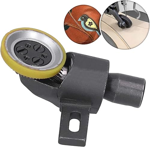 Miniatura 3 de Prensatelas de cuero para máquina de coser, prensatelas de cuero, prensatelas, rodillo de plástico para piezas de máquinas de coser industriales