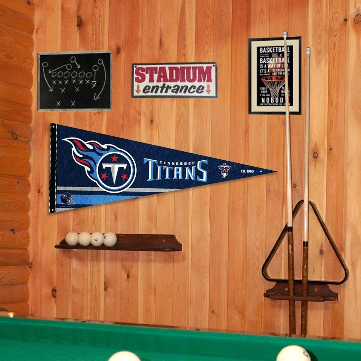 Tennessee Titans Pennant Banner and Wall Tack Pads - Image 4