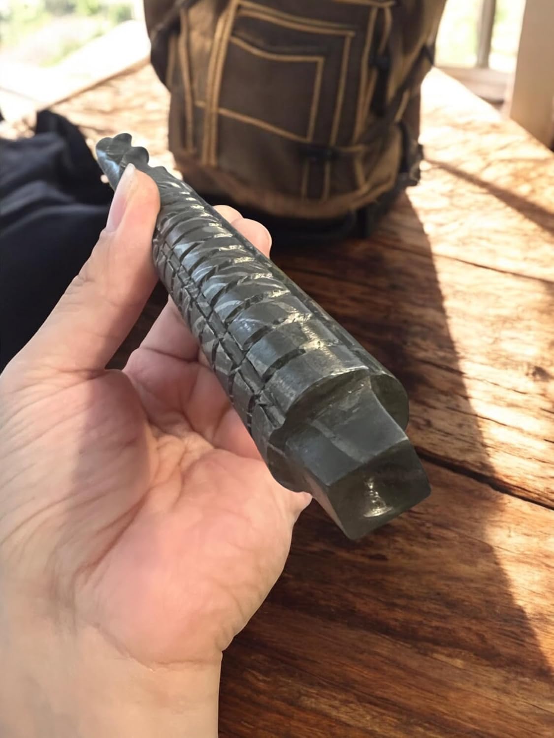 Poshland DG-21 Custom Handmade Damascus Steel- Classic Piece Of ART (DG-21)