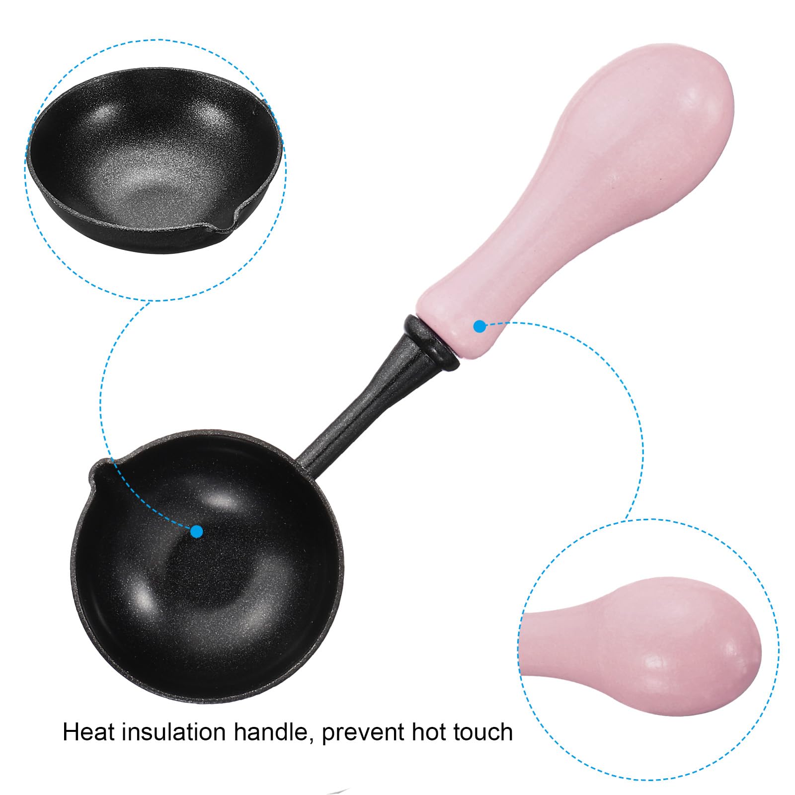 PATIKIL 4" Wax Seal Spoon - Image 3