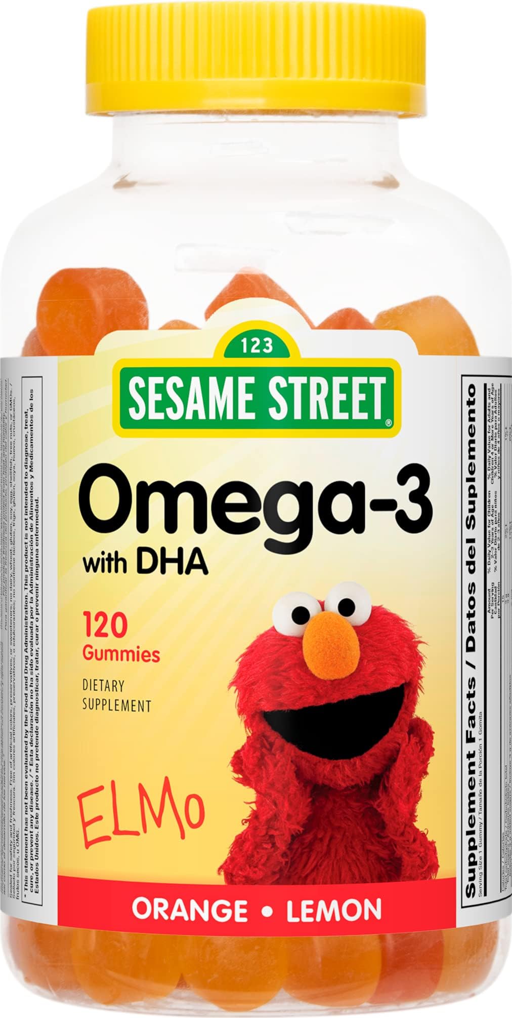 LIL CRITTERS Omega 3, EPA, DHA& ALA, 220 Gummies Health