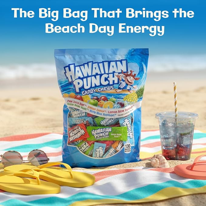 Dulces Adams & Brooks Hawaiian Punch, Bolsa 25 oz miniatura 4