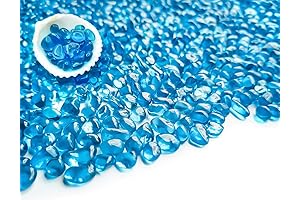 Aquarium Betta Beads, Decorative Glass Pebbles for Vases