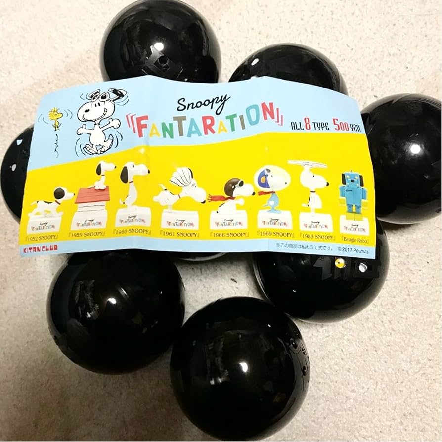 SNOOPY - スヌーピー フィギュア ファンタレーション カプセルトイ 8種 コンプリート Event venue limited Tomica Dream Tomica Snoopy Fantasation