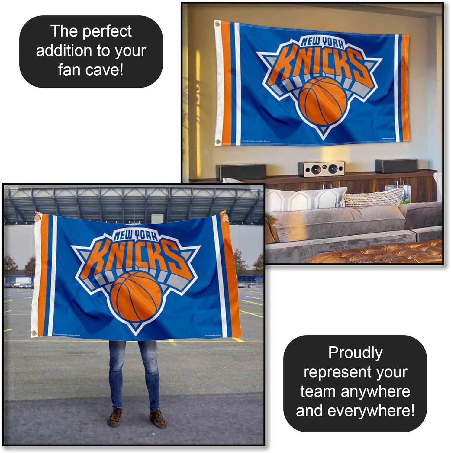 New York Knicks Flag 3x5 Banner - Image 5