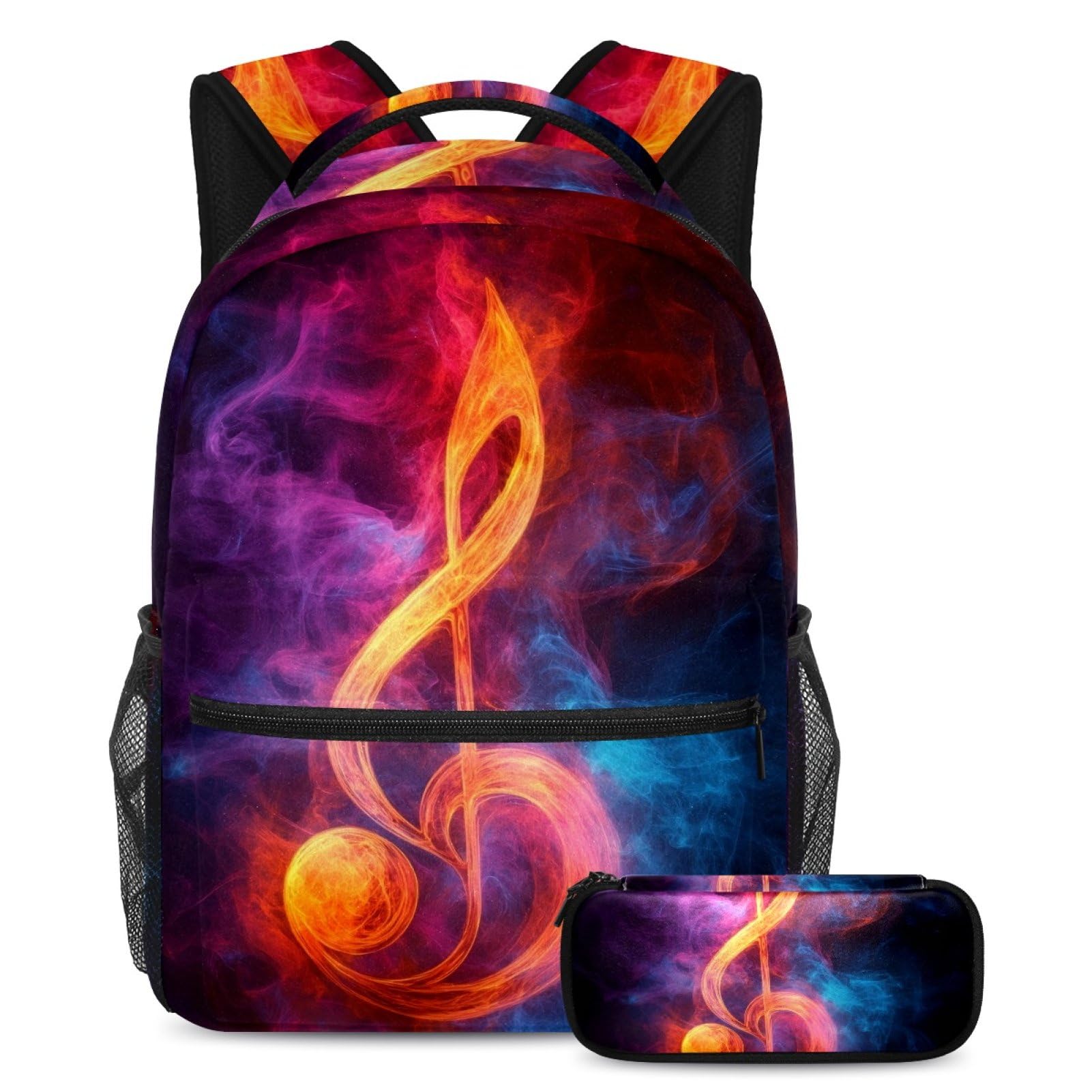 Sac à dos grande capacité avec trousse pour organiser la rentrée