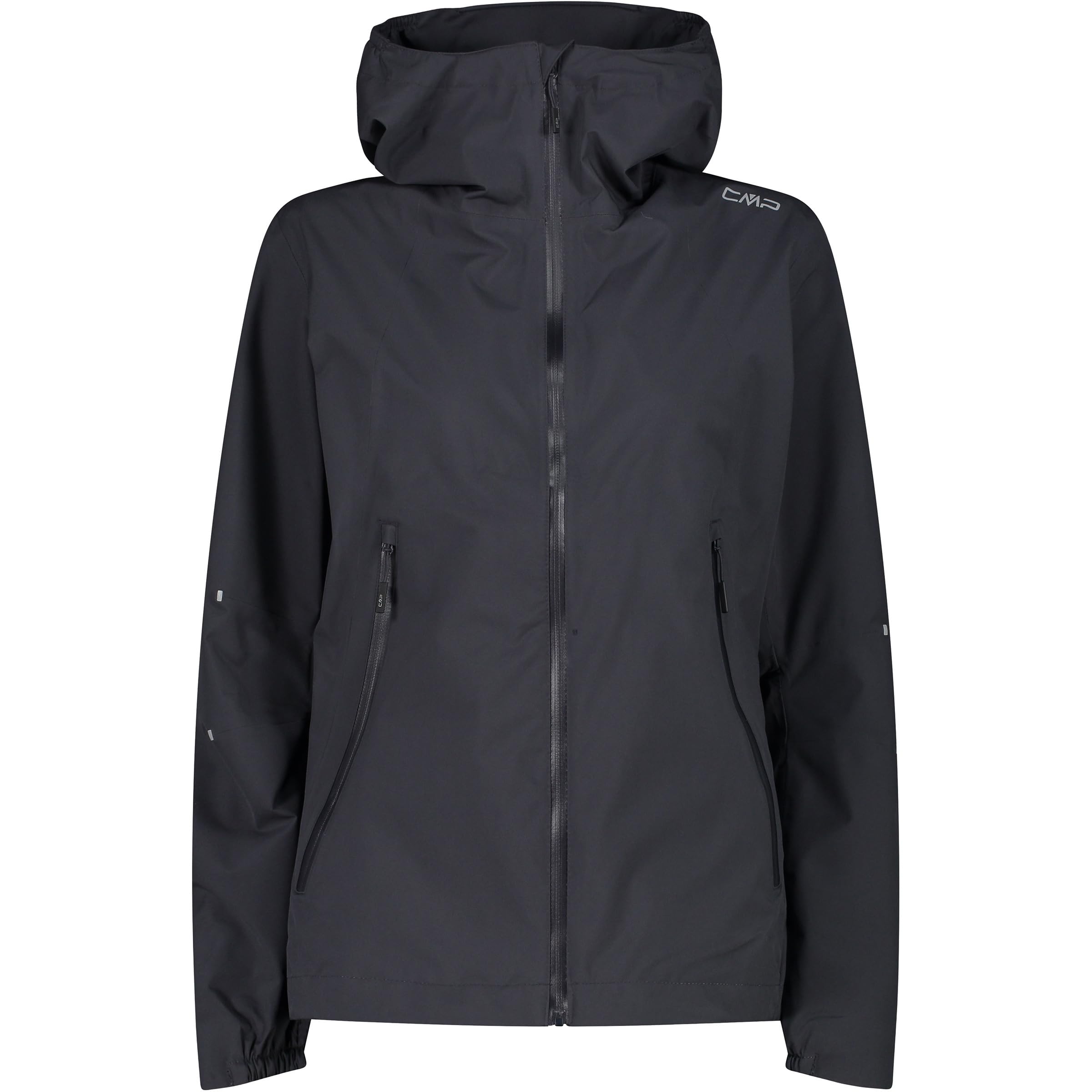 Cmp Women's Noir Waterproof Jacket With Fixed Hood