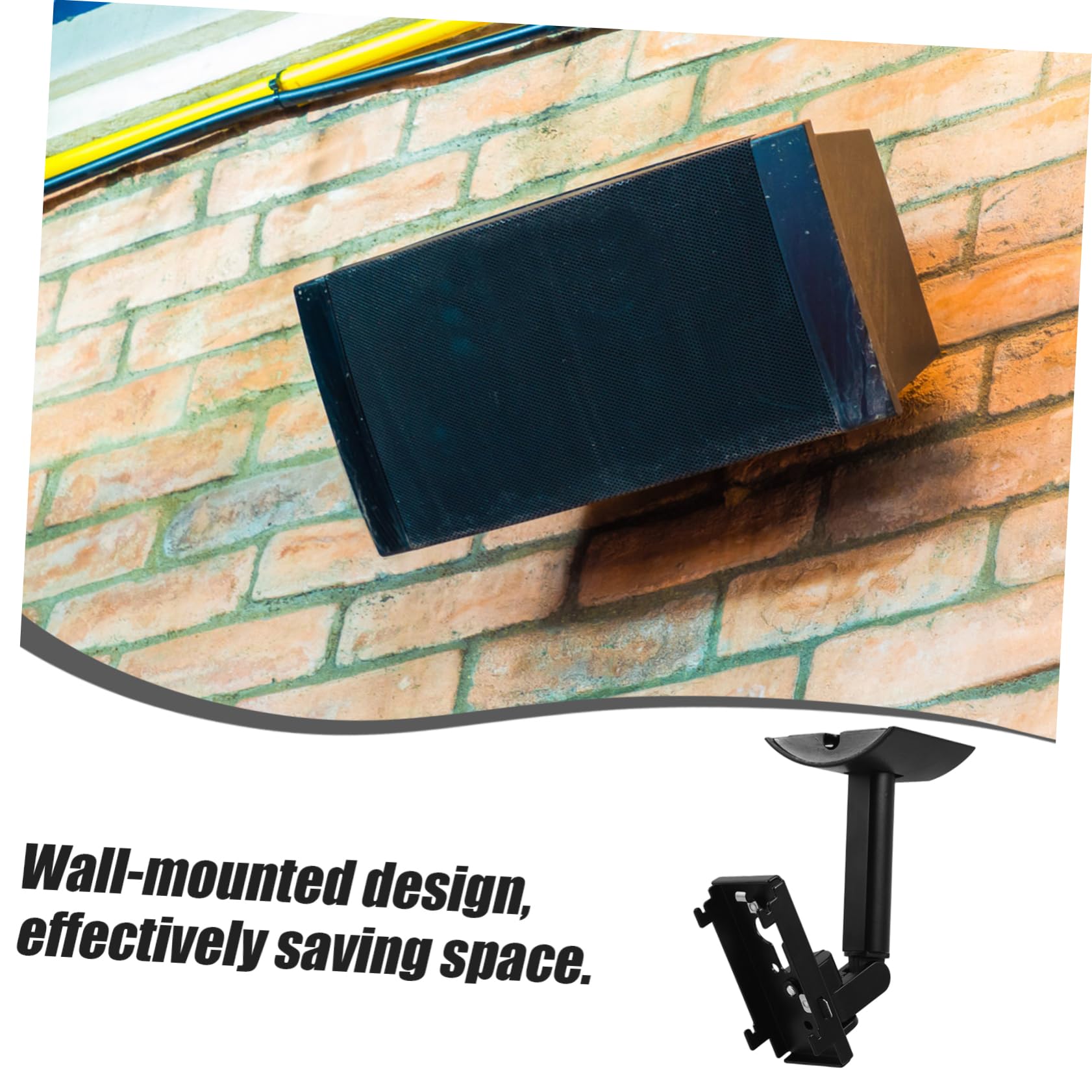 POPETPOP Soporte de Pared para Altavoz Ajustable para Montar Pared Compatible con Bose para Sonido Envolvente Techos