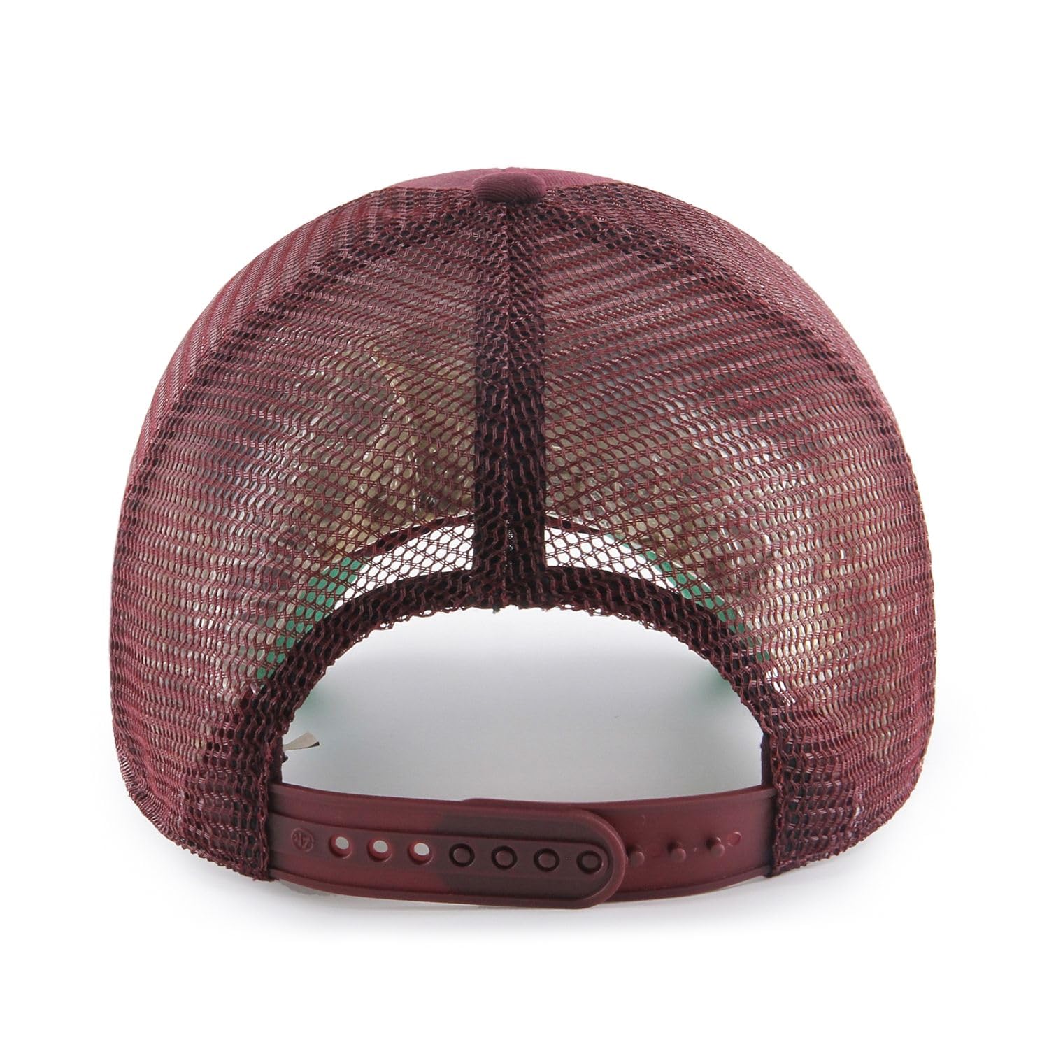 47 Brand MLB New York Yankees Branson cap B-BRANS17CTP-KM, Unisex cap with a Visor, Burgundy