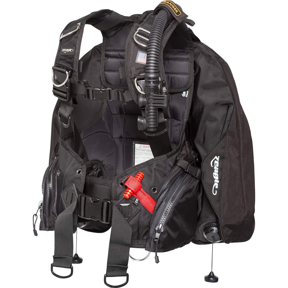Zeagle Ranger LTD BCD - Black, 3X-Large