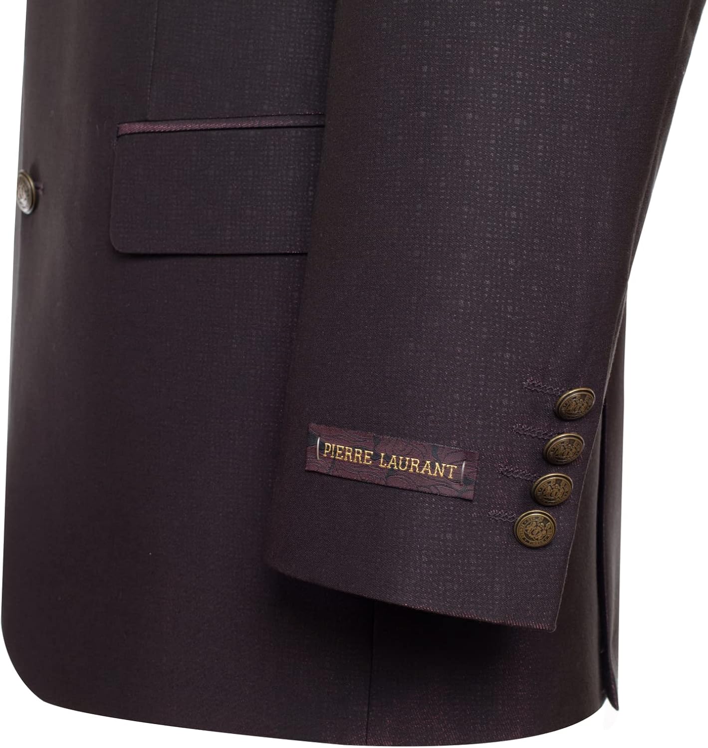 Men's Elegant Classic Fit Blazer Stretch Sport Coat Two Button Suit Jacket Regular & Big and Tall - Image 3