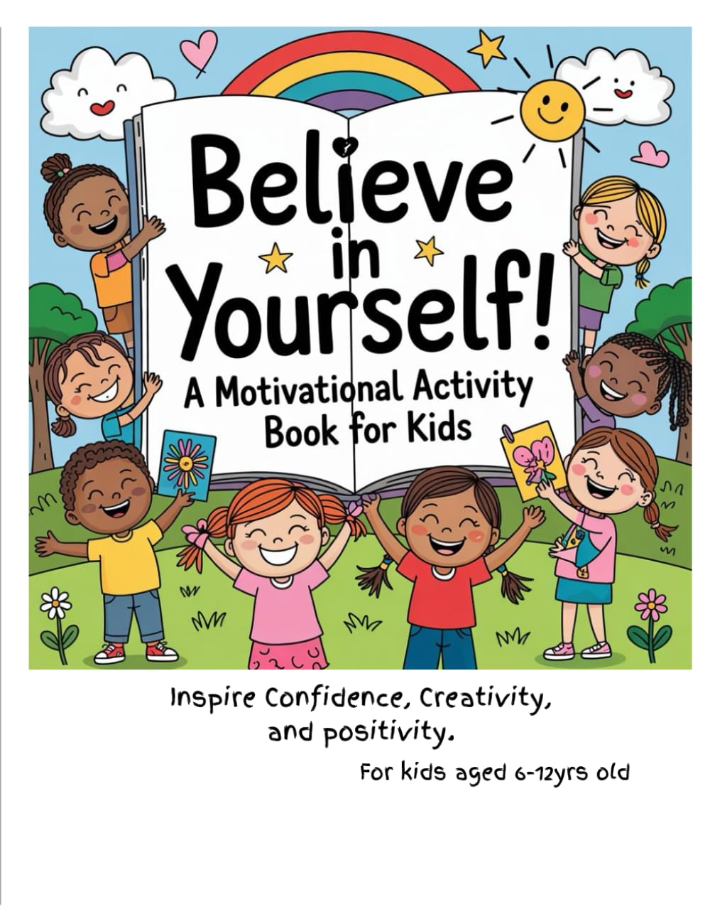 Believe in Yourself: A Motivational Activity Book for Kids