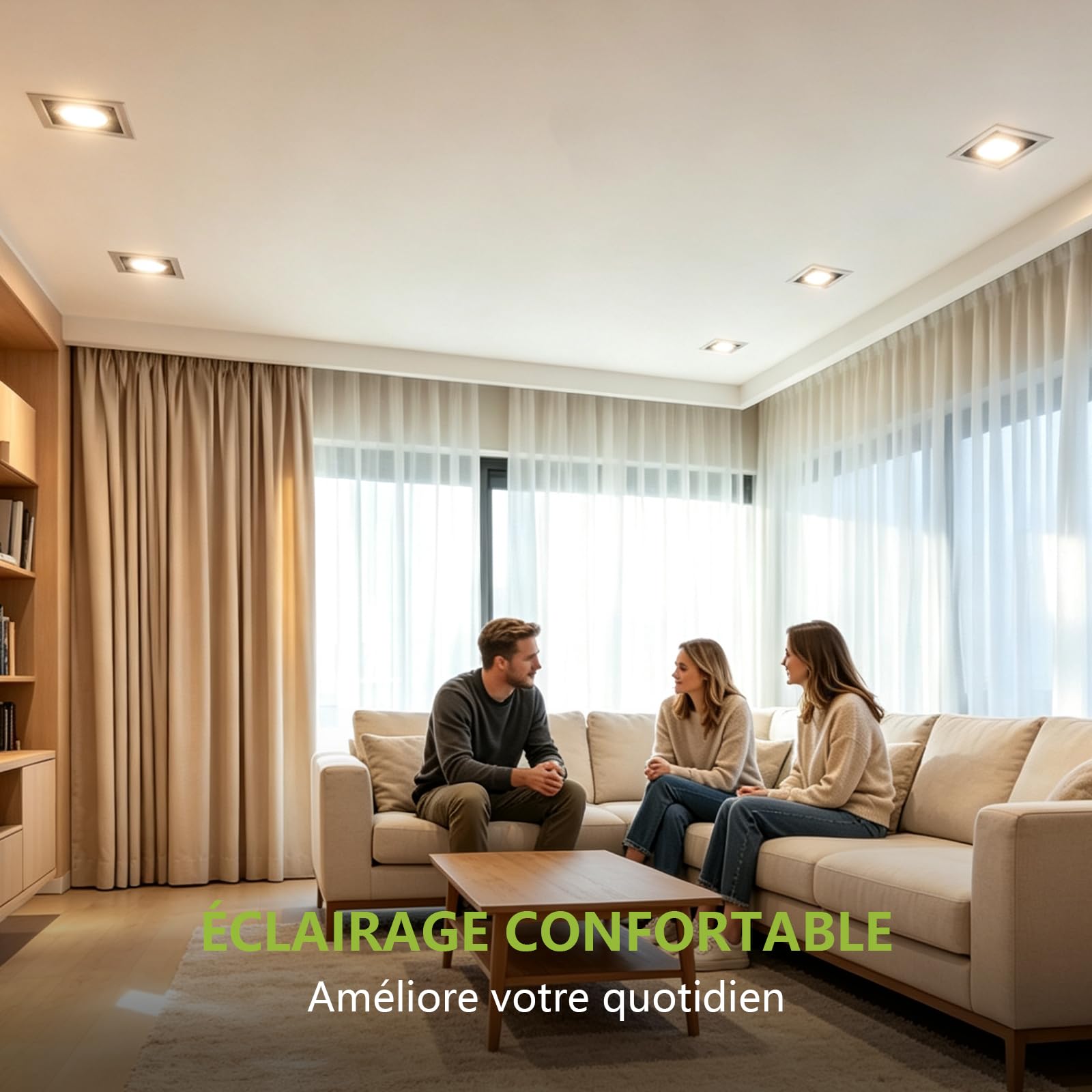 5X Ampoules LED AR111 GU10 Dimmable 12W Remplace Une Ampoule Halogène 75W Blanc Neutre 4000K Ampoule Angle Rayonnement 45 Degrés Spot LED 900 Lumens Spot 230V