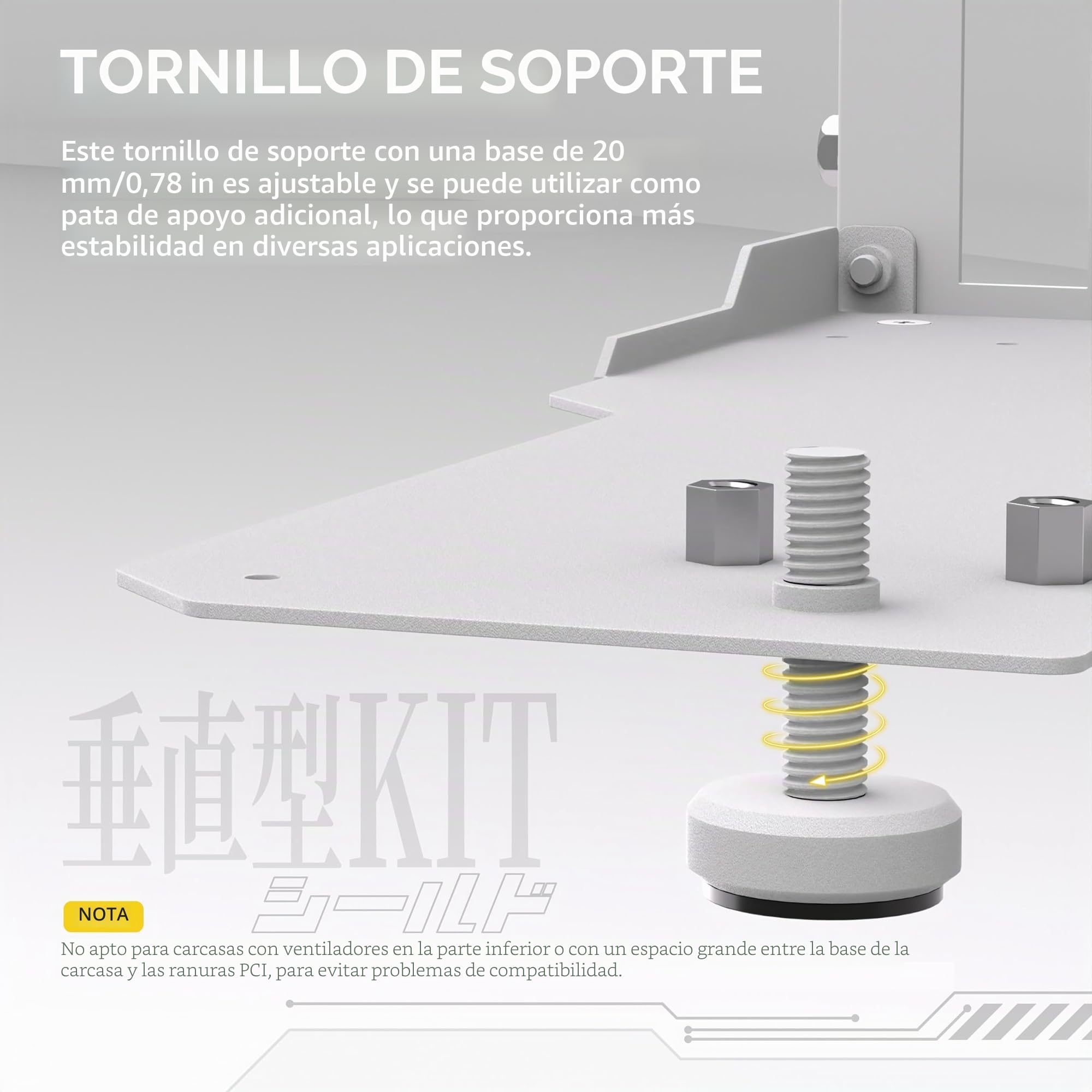 EZDIY-FAB Shield Series - Soporte vertical para GPU para tarjetas gráficas, cable elevador PCIe 4.0 de alta velocidad, extensión flexible de 115 mm, conector de 90°, compatible con ranuras PCIe