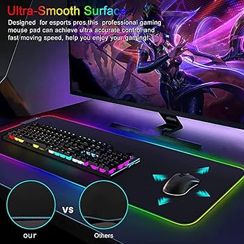 デスクマット 27×22cm アニメ 大判 撥水 マウスパッド セクシー レッド