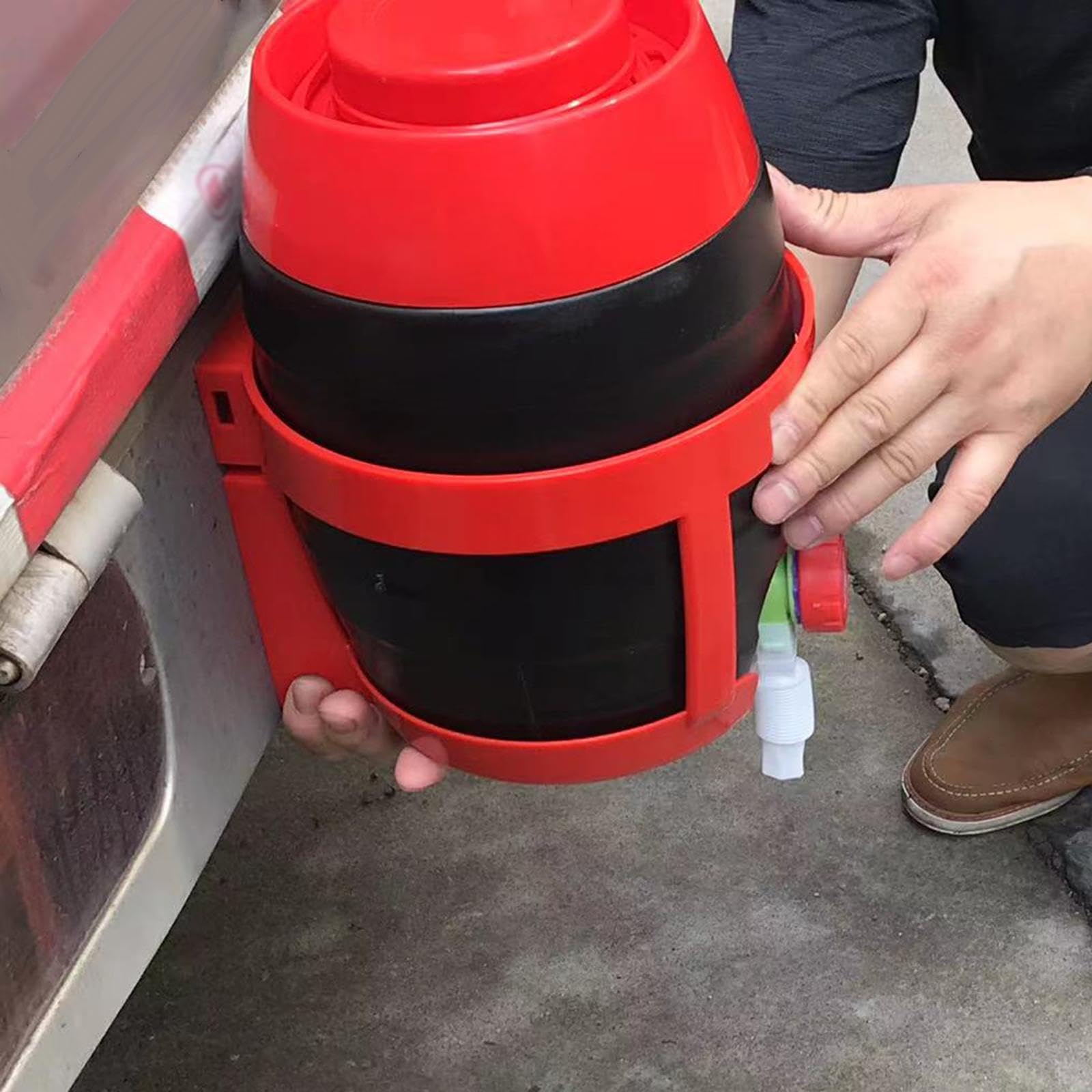 Contenitore Dispenser per Detailing Auto, Secchio Dispenser, Strumento Pratico per Autolavaggio