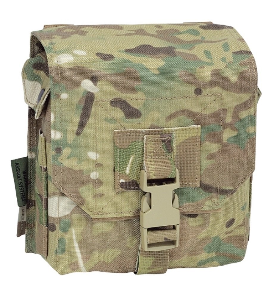 Warrior Assault Systems 100/7.62 Box/200 Round 5.56 SAW/M249 Drum Pouch