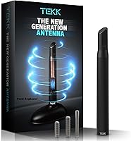 Vista 12 de TEKK Short Antenna Compatible with Cooper 2023 / Designed for Optimized FM/AM Reception / 4.8 Inches