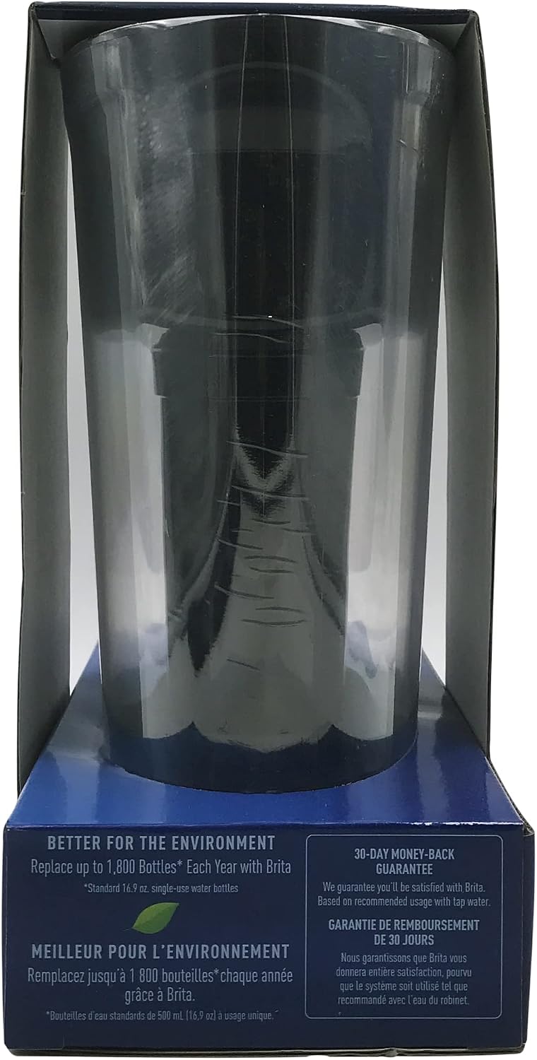 Brita Soho Black Pitcher Water Filtration System