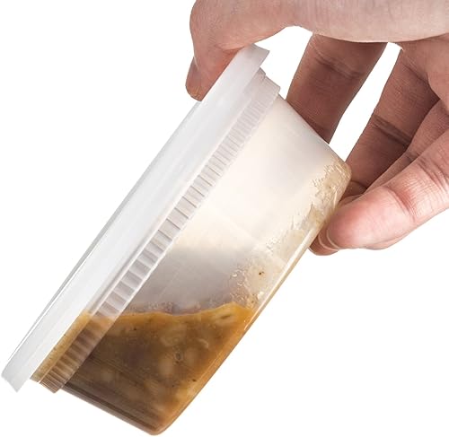 Miniatura 2 de Basix Deli Contenedores de almacenamiento de alimentos de 86 onzas con tapa