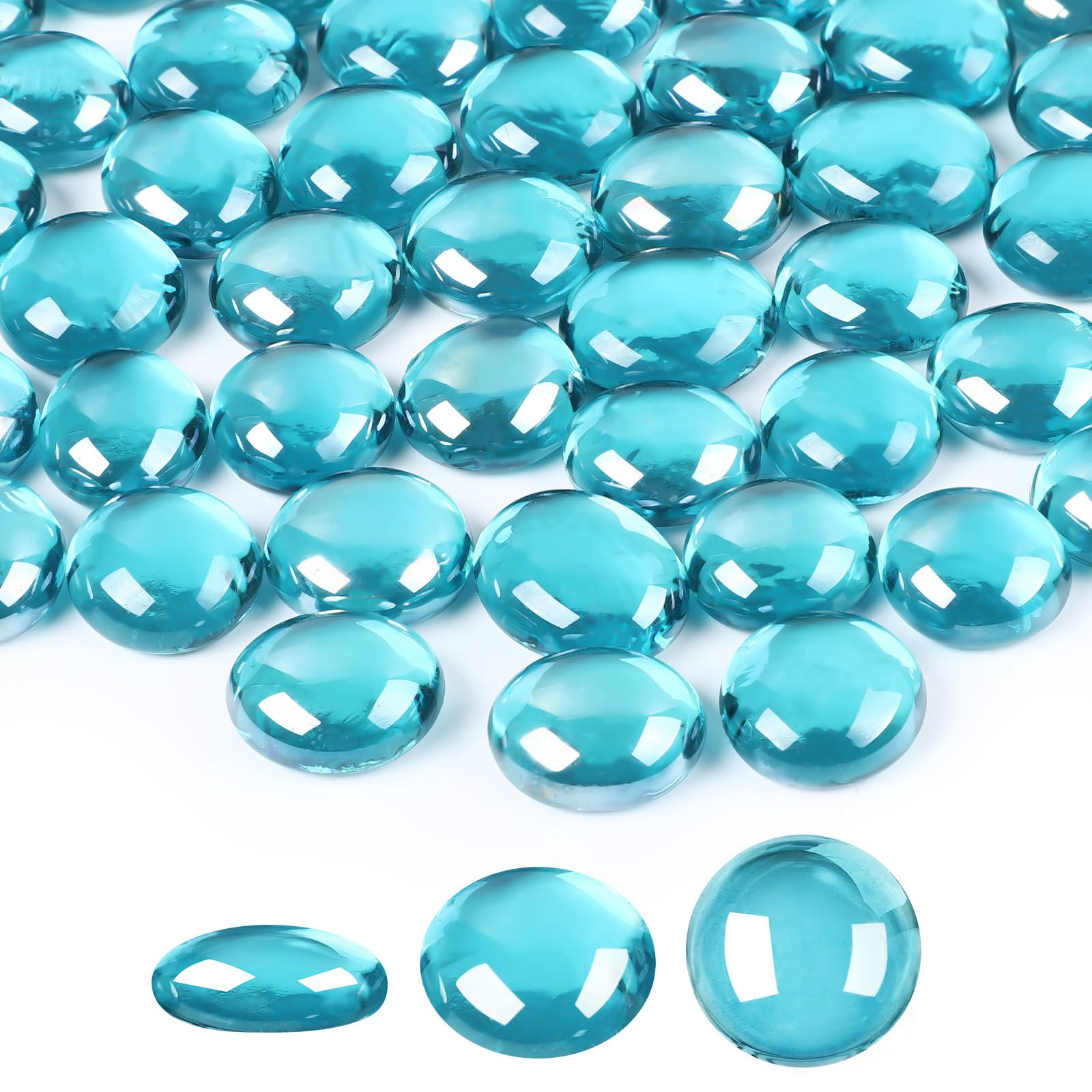 Perles de verre bleu pour aquariums et plantes hydroponiques de la marque SUREAM