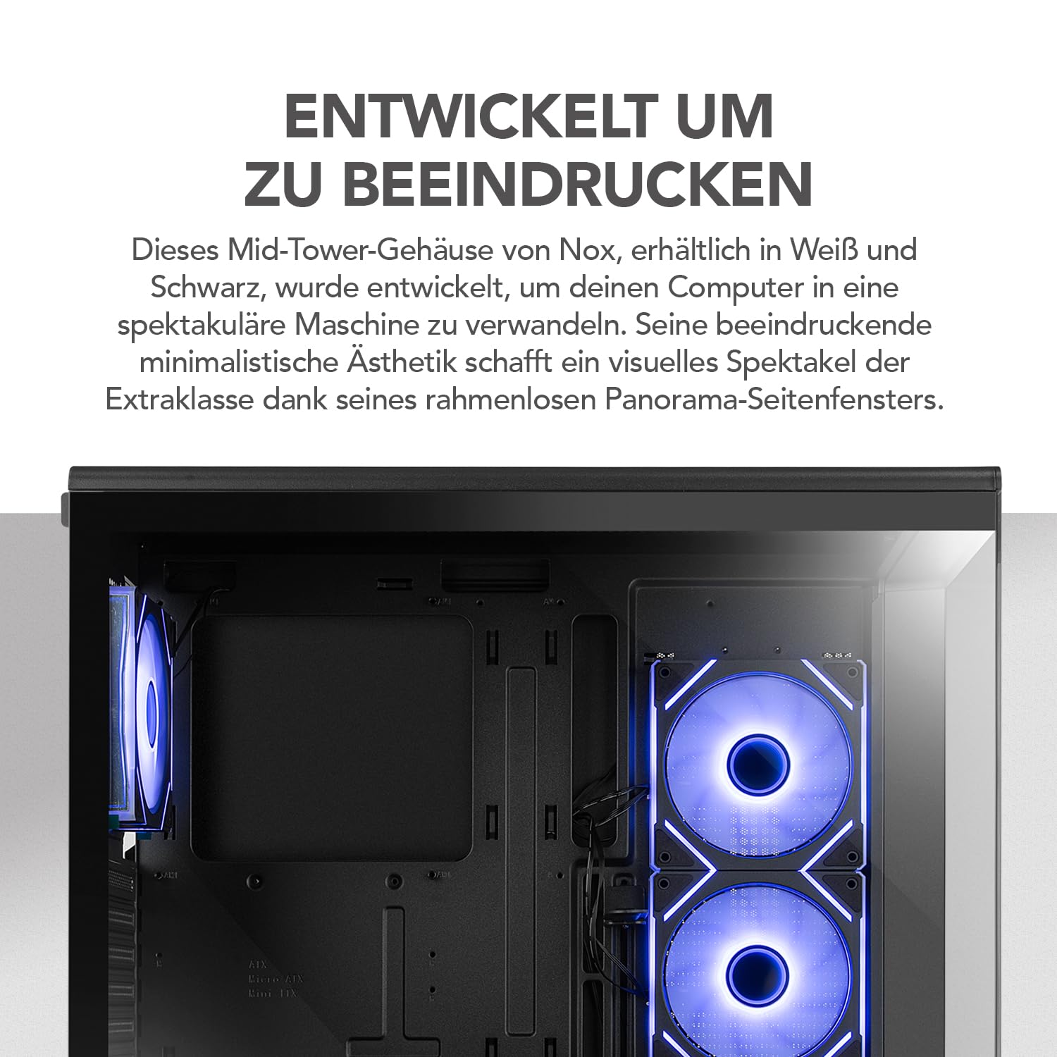 Nox Xtreme Products Hummer Signal – ATX-Mid-Tower – Bild 2