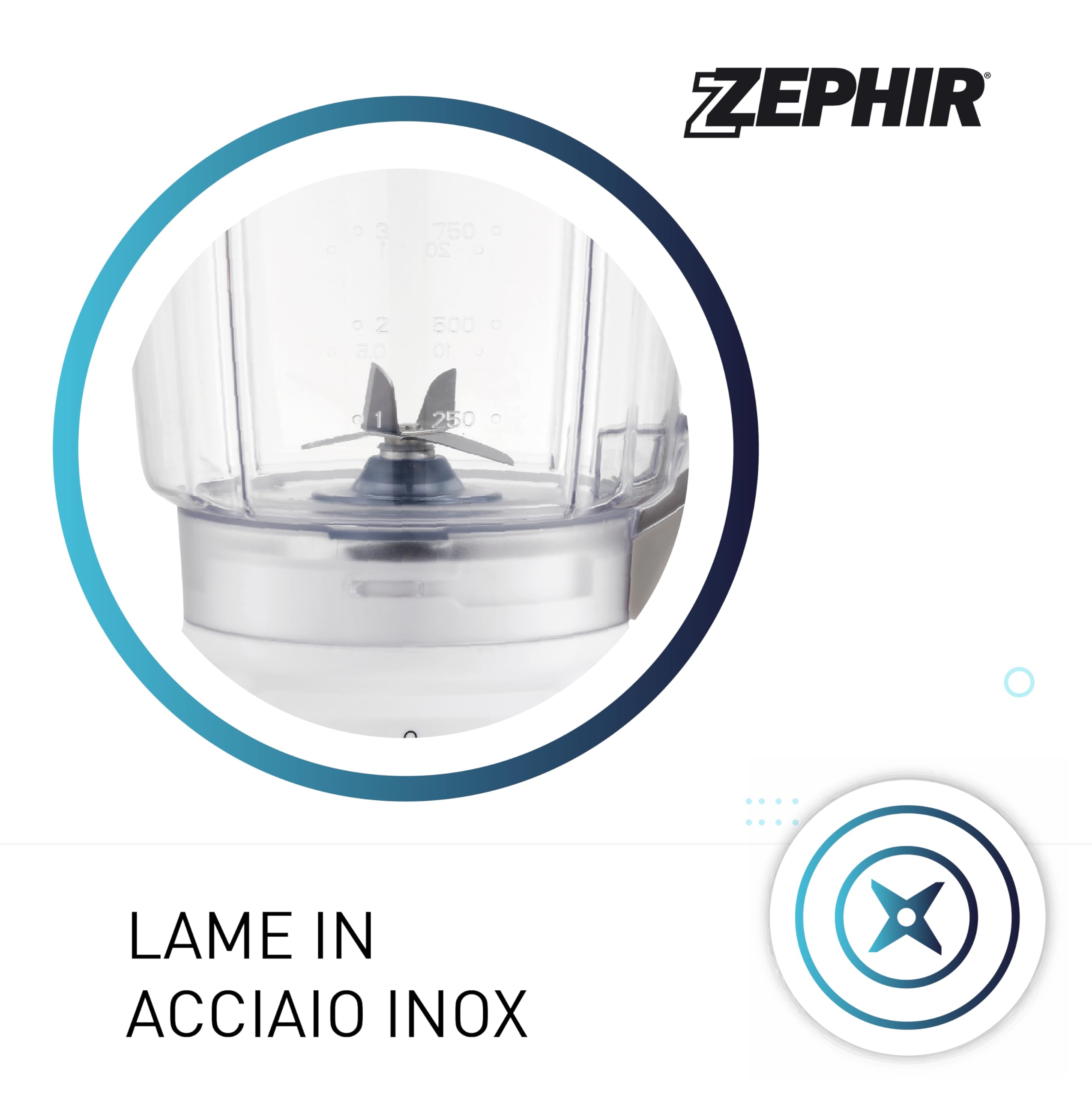 Frullatore EMERIO Con Brocca In Vetro 1,5 Litri – 500 W, 2 Velocità + Pulse, Lame In Acciaio Inox