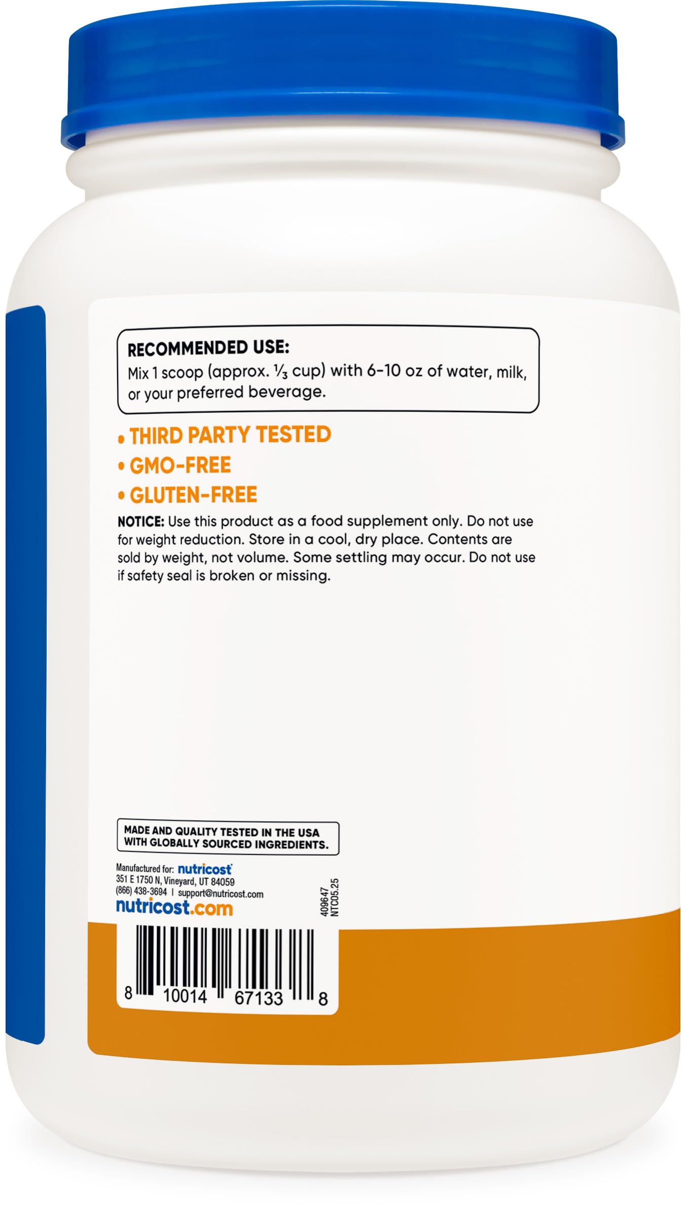 Nutricost Whey Protein Concentrate (Chocolate Peanut Butter) 2LBS — Amazon image 4