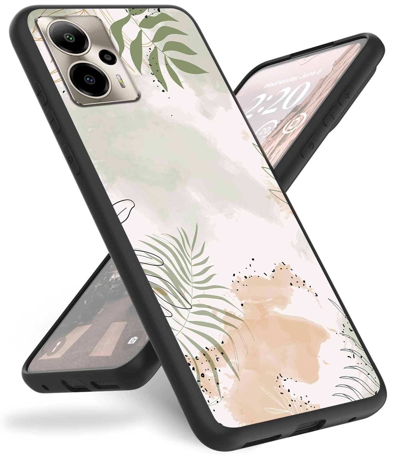 for Cricket Outlast 5G 2024 Phone Case AT&T Motivate Pro 5G Case,Slim Anti-Scratch Shockproof Durable Black Silicone Protective Cover Case for Cricket