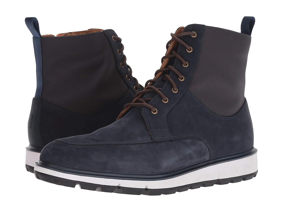 

SWIMS Motion Country Boot (Navy/Orange) Men's Boots, Blue