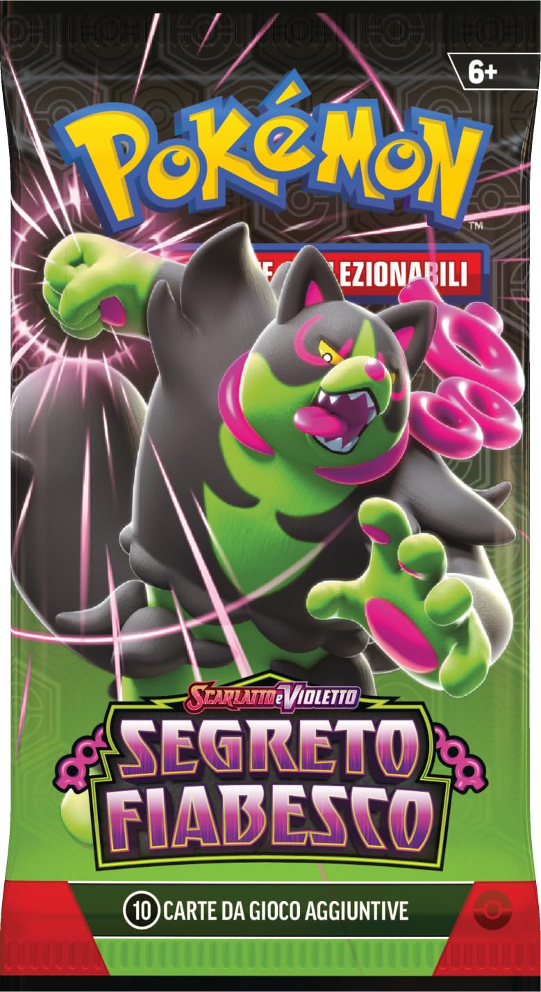 Pokémon Set Allenatore Fuoriclasse dell’espansione Scarlatto e Violetto - Segreto Fiabesco del GCC (1 carta promozionale a figura intera, 9 buste di espansione e accessori premium), ediz. in italiano