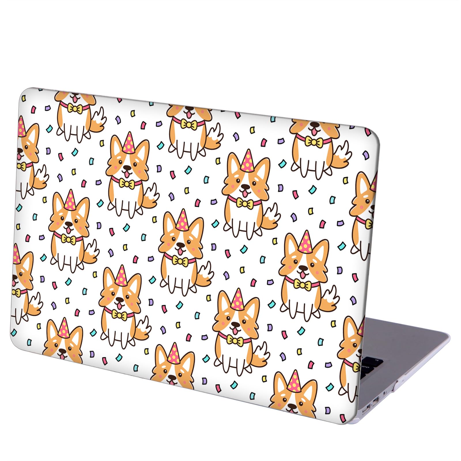 Compatible with MacBook Air 13 inch Retina Display with Touch ID, Hard Shell Case with Keyboard Cover and Screen Protector (M1 A2337 A2179 A1932, 2018