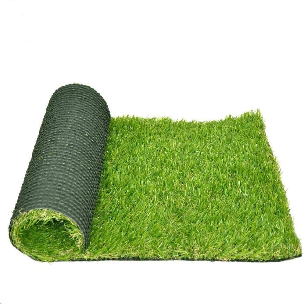 Artificial Grass Turf Pet Grass Fake Grass Rug - Pros & Cons 2 Artificial Grass Turf Pet Grass Fake Grass Rug 14FT x 28FT, 1.38inch Pile Height High Density Faux Grass Indoor Outdoor Synthetic Grass Lawn Carpet,Non Toxic Astroturf,Custom Size Provided