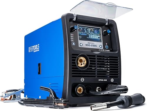 IPOTOOLS MIG-250S poste a souder MIG MAG Synergy – Synerg…
