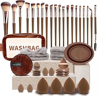 Juego de 42 brochas de maquillaje, kit de maq...