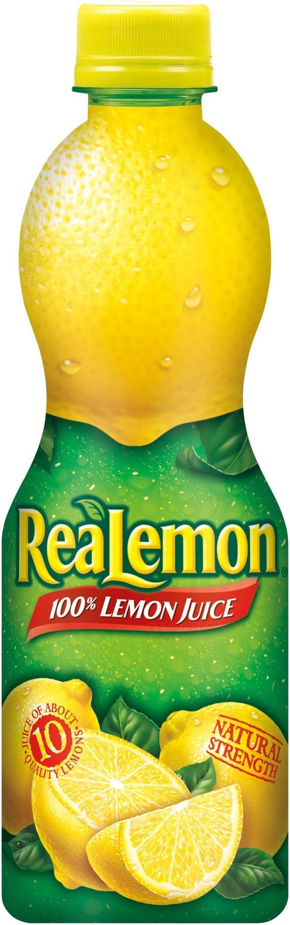 ReaLemon 100% Lemon Juice from Concentrate, 15-Ounce Squeeze Bottles (Pack of 6)
