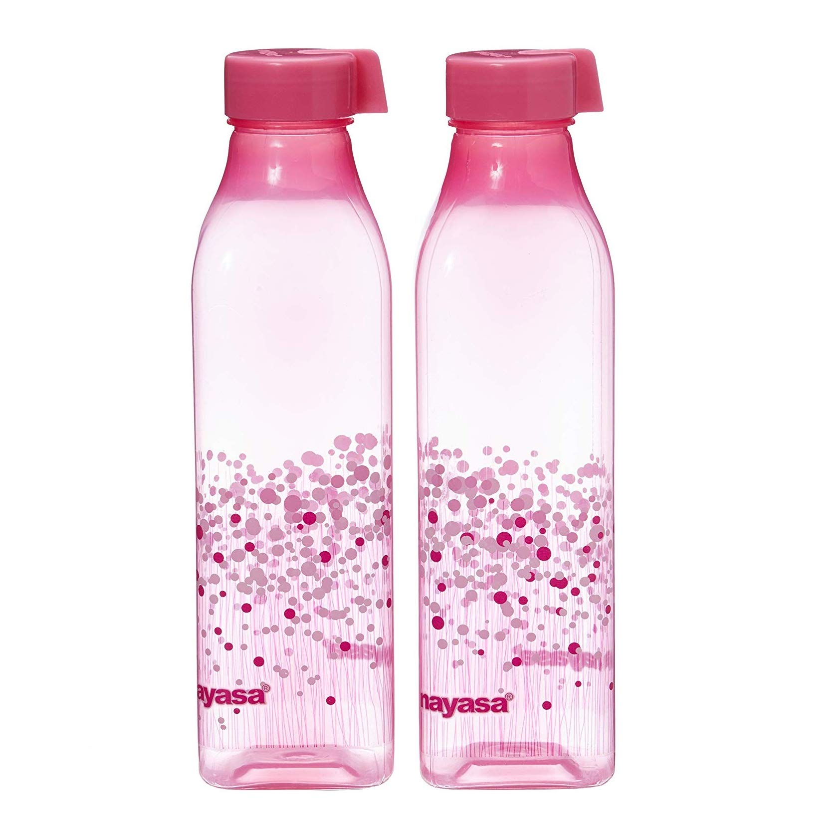 Nayasa Water Bottle Set - Pink (2 Bottles) -1