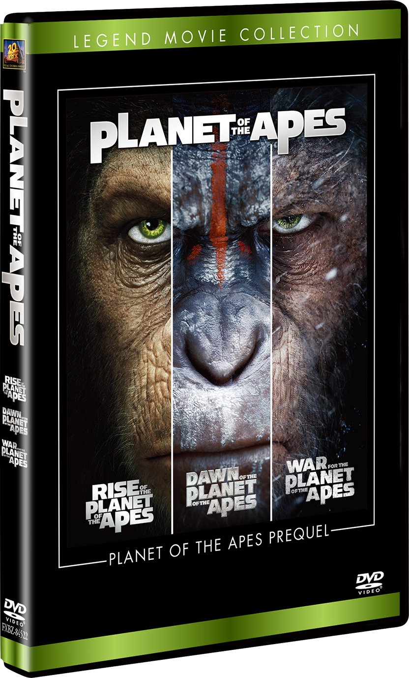 Planet of the Apes purikueru DVD Collection (Set of 3)