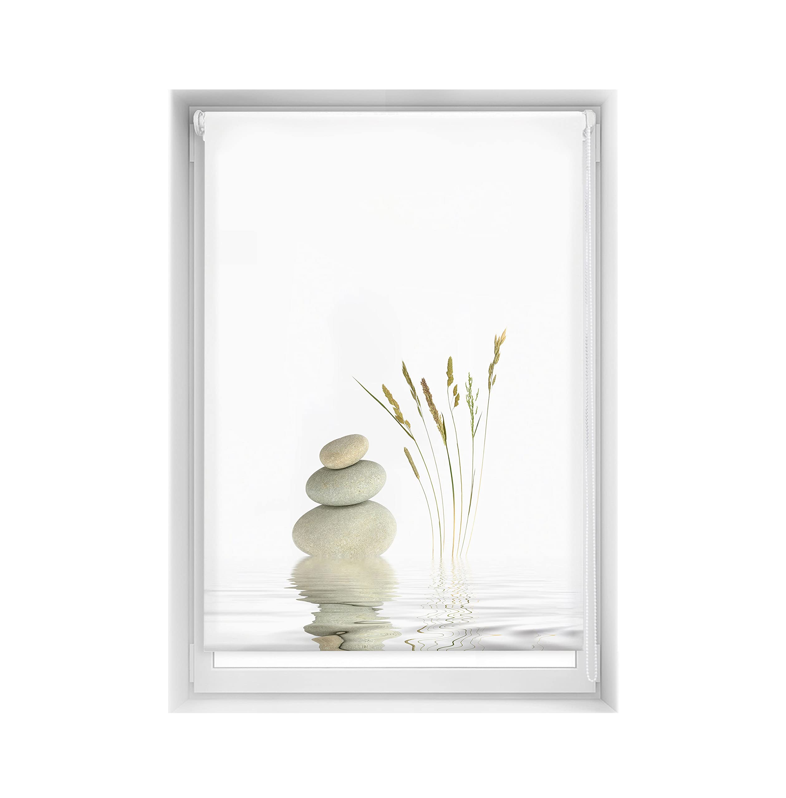 Store imprimé Easyfix Relax protège des regards indiscrets sans percer le mur