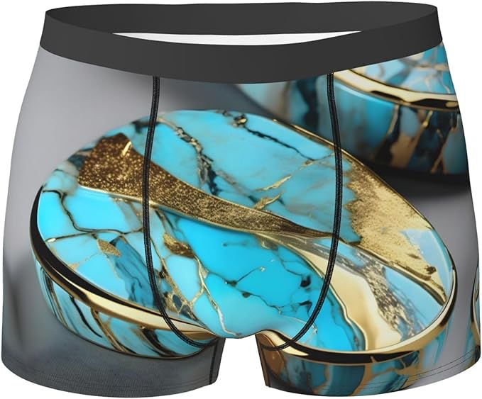 きーあLGB MABLE BOXER PK TURPUOISE Amazon.com: LXqlSS Turquoise Marble Mens Underwear - Mens