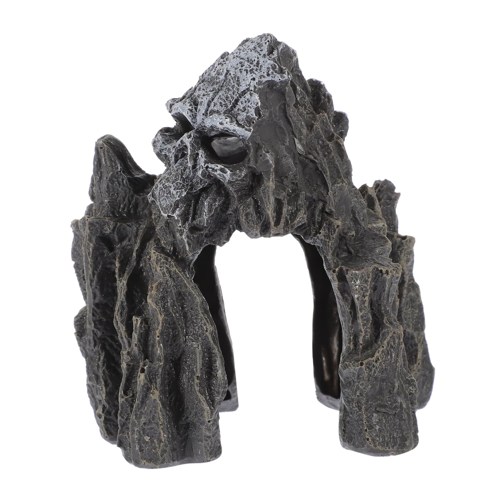 Yardwe 5 Piezas Decoración De Pecera Cueva Decoraciones De Peceras Ornamento De La Cueva del Acuario Piedra del Escondite del Tanque Decoración De Escondite De Acuario Resina