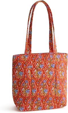 Vera Bradley womens Small Original Zip Tote Bag - Premium Cotton